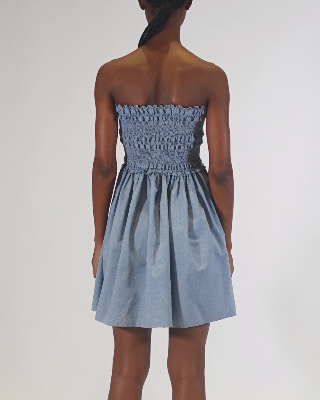 Anya Chambray Mini Dress