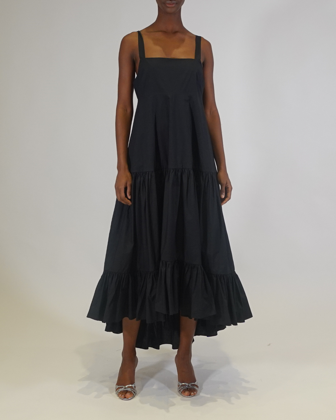 Griffon Poplin Midi Dress