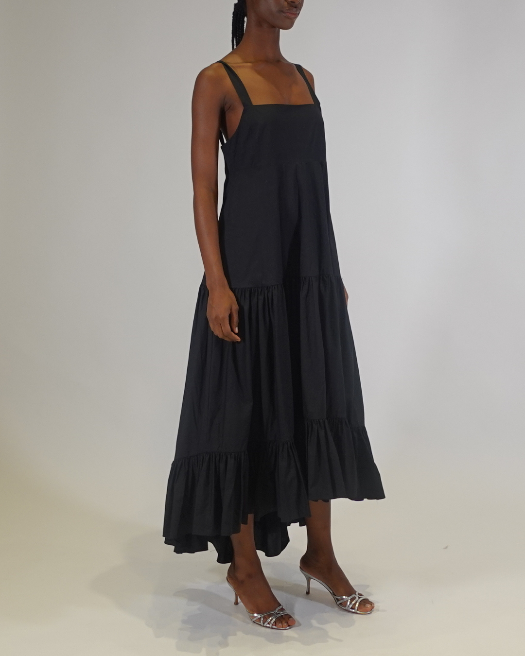 Griffon Poplin Midi Dress