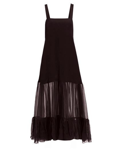 Bellevue Cotton Voile/Chiffon Midi