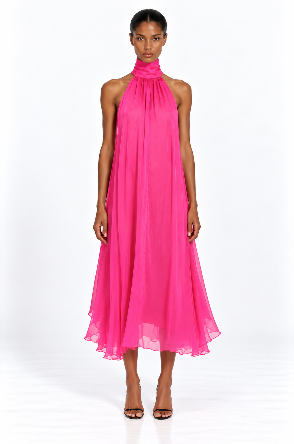 Atwood Chiffon Midi Dress