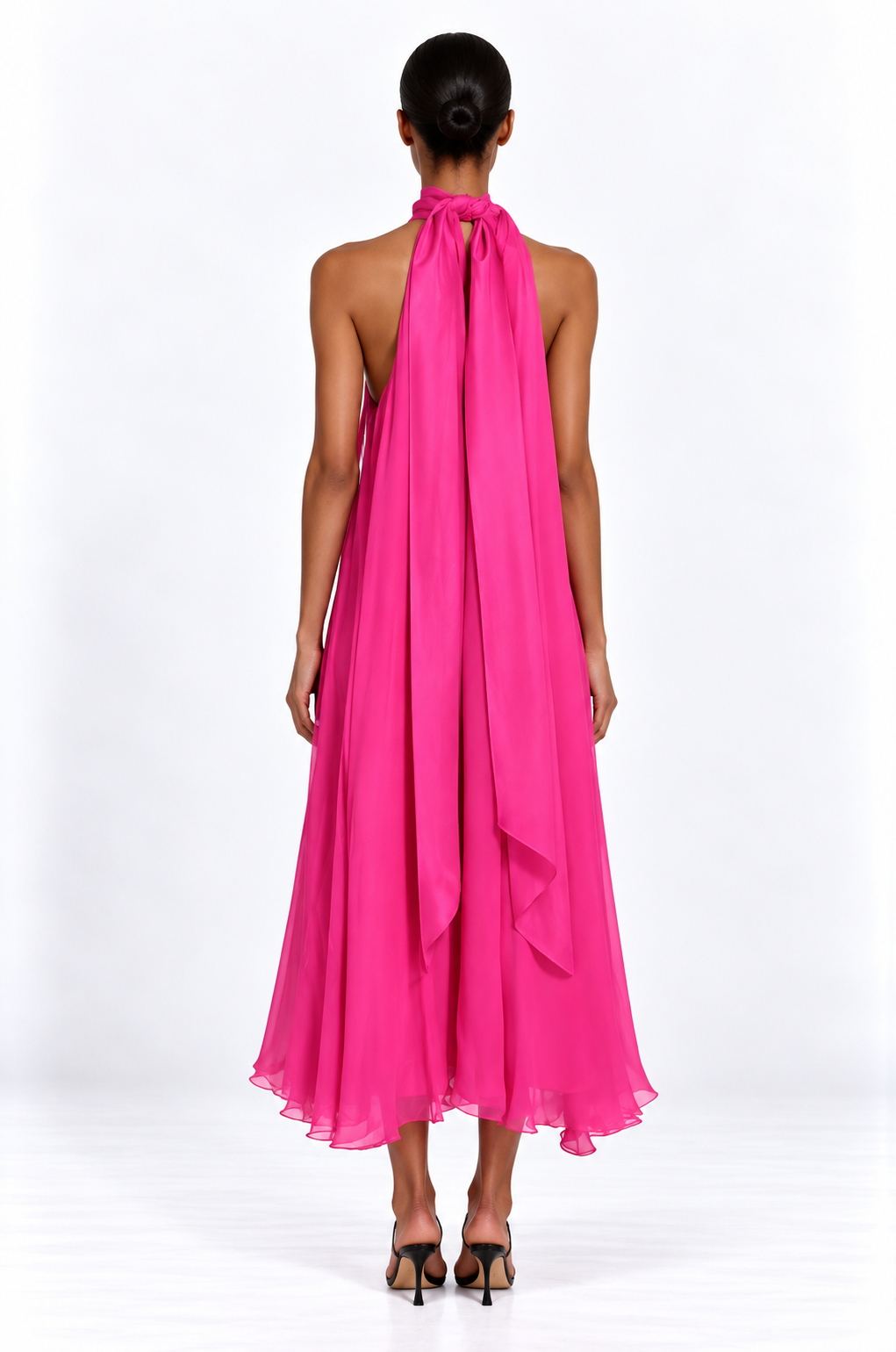 Atwood Chiffon Midi Dress