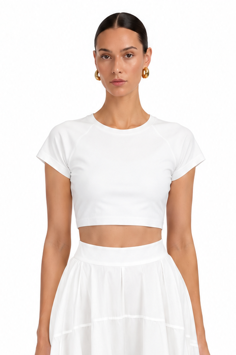 Aura Poplin Top