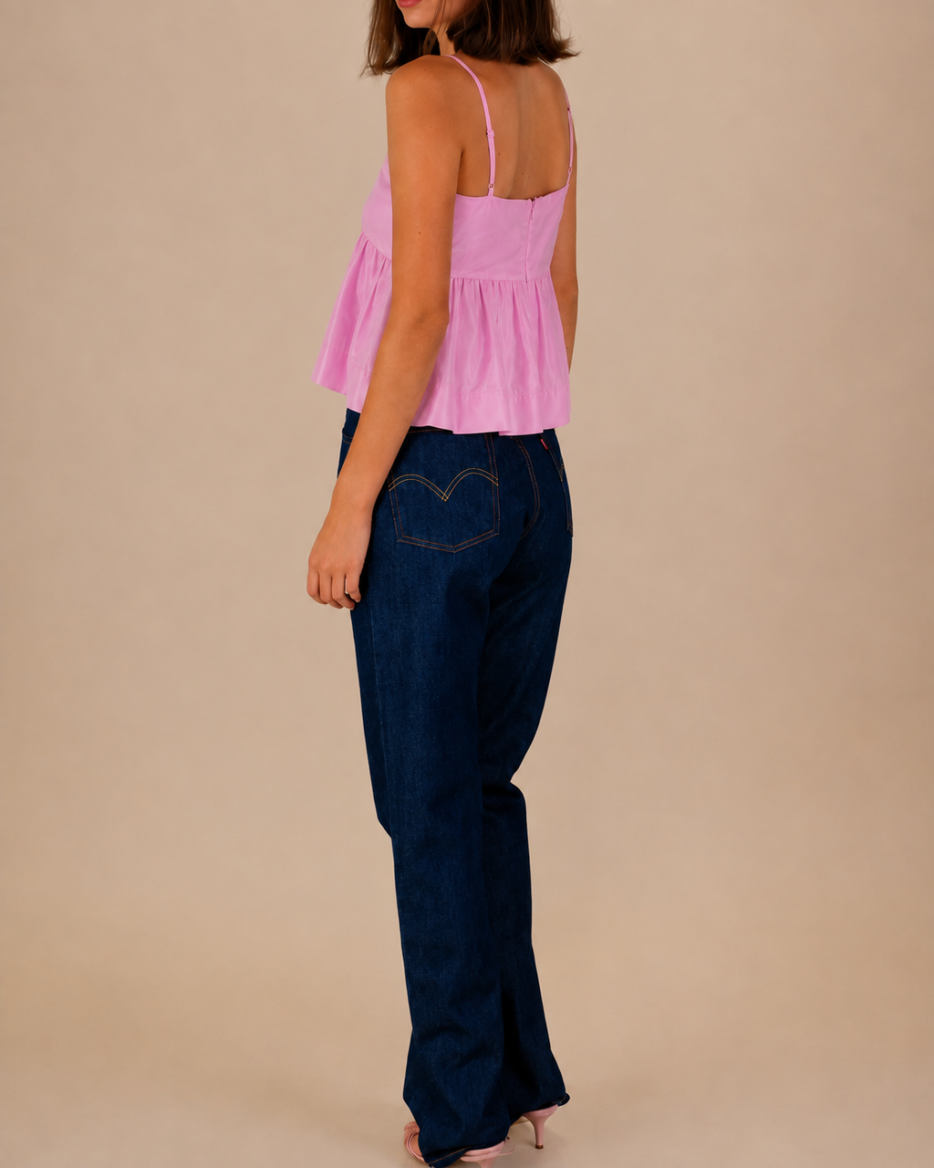 Rachel Taffeta Top