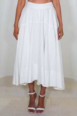 Avani Poplin Midi Skirt