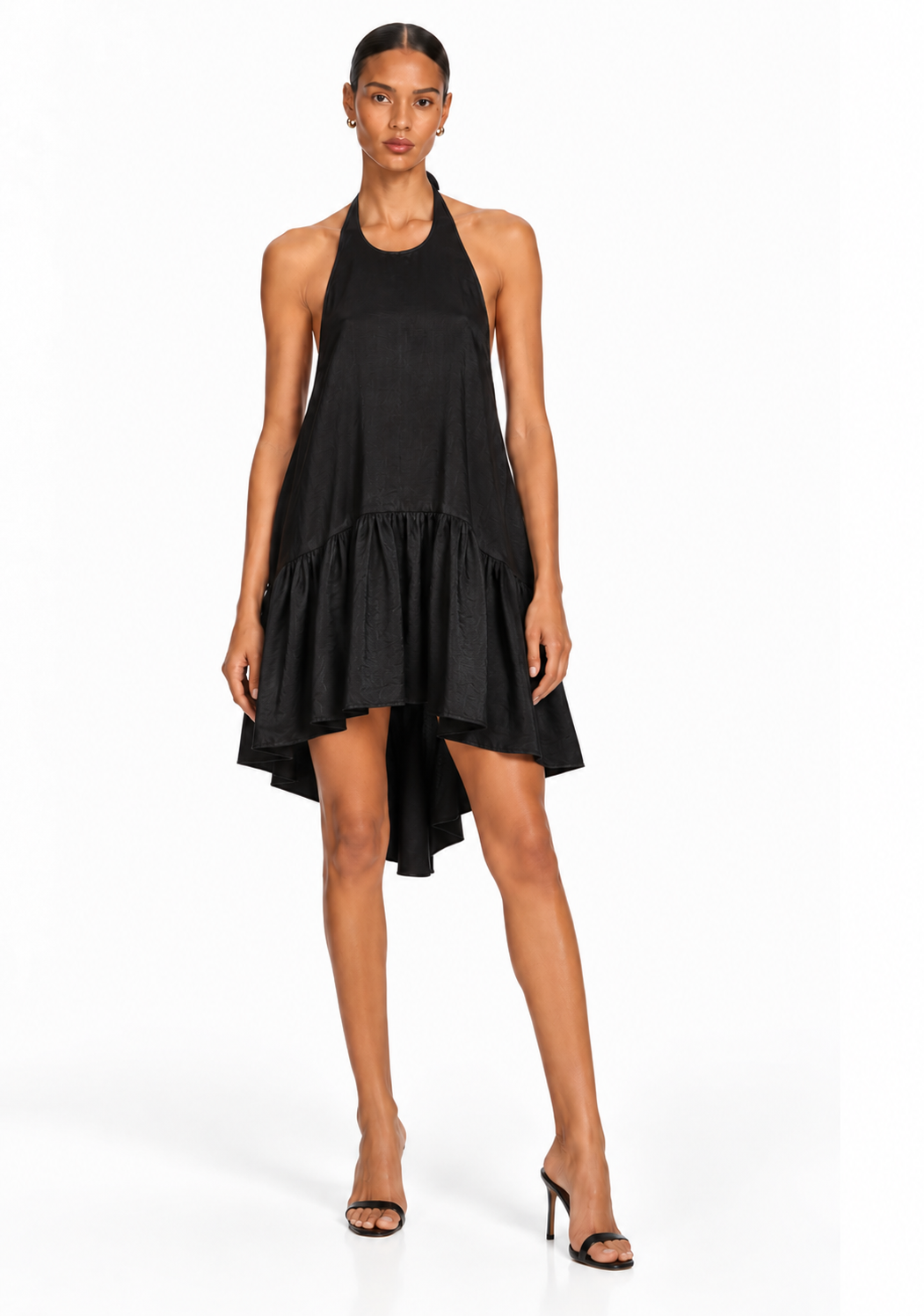 Winston Raw Silk Mini Dress