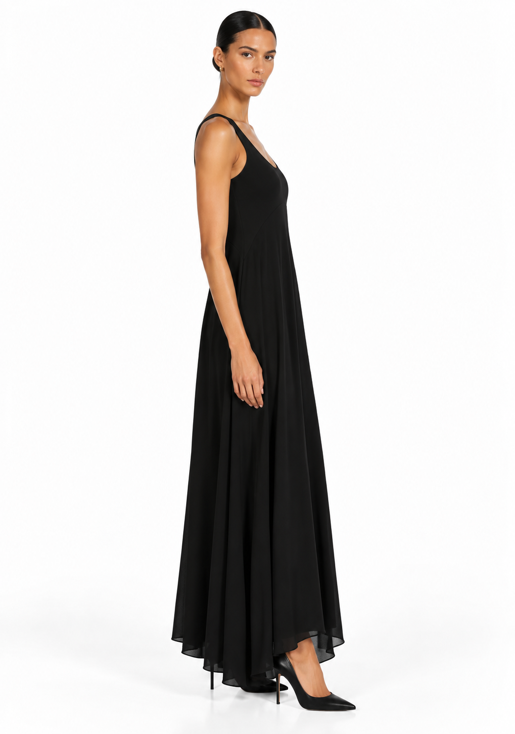 Bria Cotton Voile Midi Dress