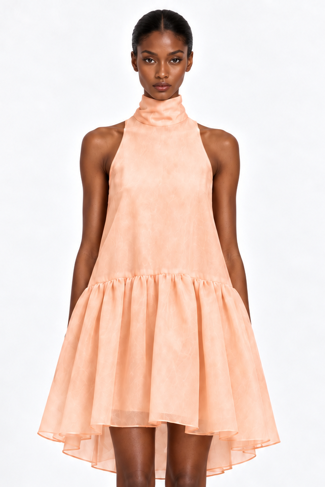 Marie Organza Mini - Peach