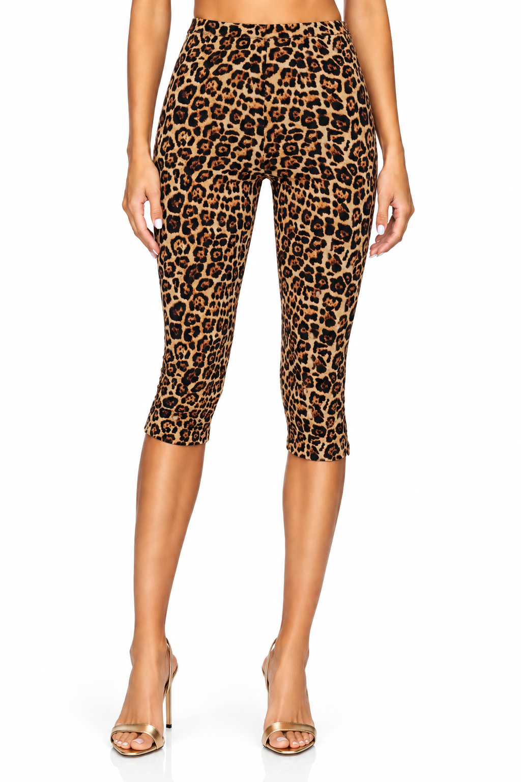 Shreya Leopard Stretch CDC Capri
