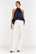 Plath Raw Silk Top