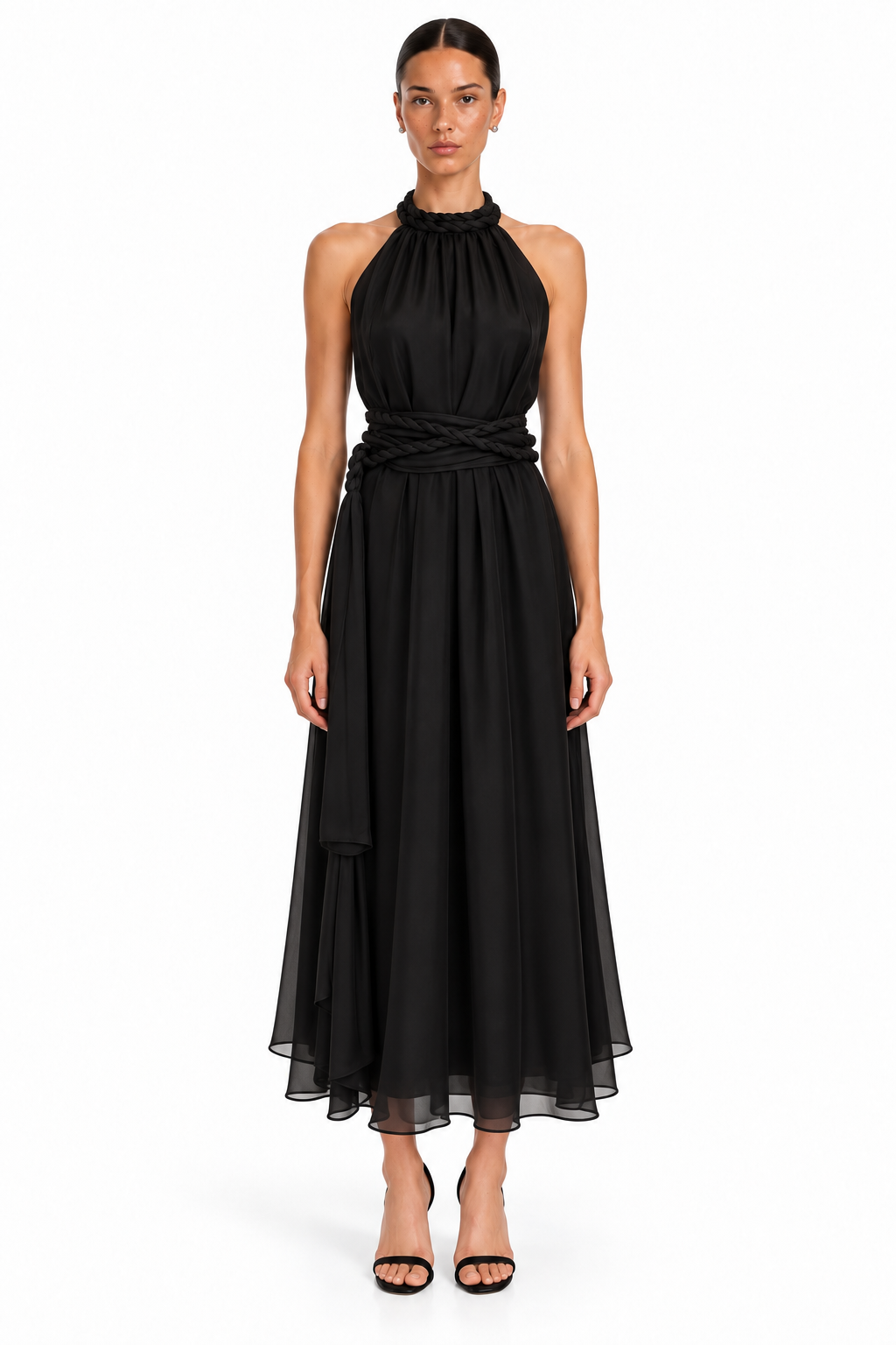 Dany Chiffon Midi Dress