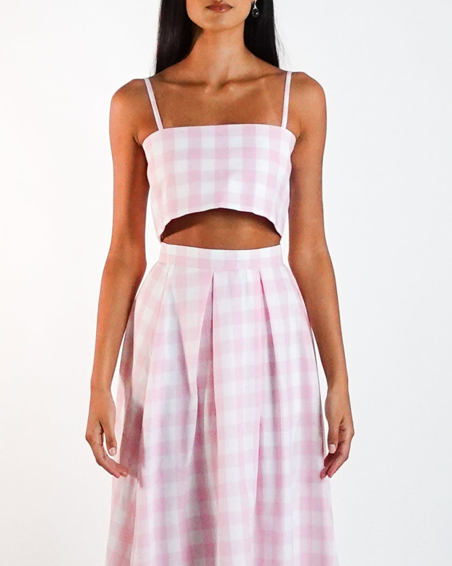 Tea Pink and White