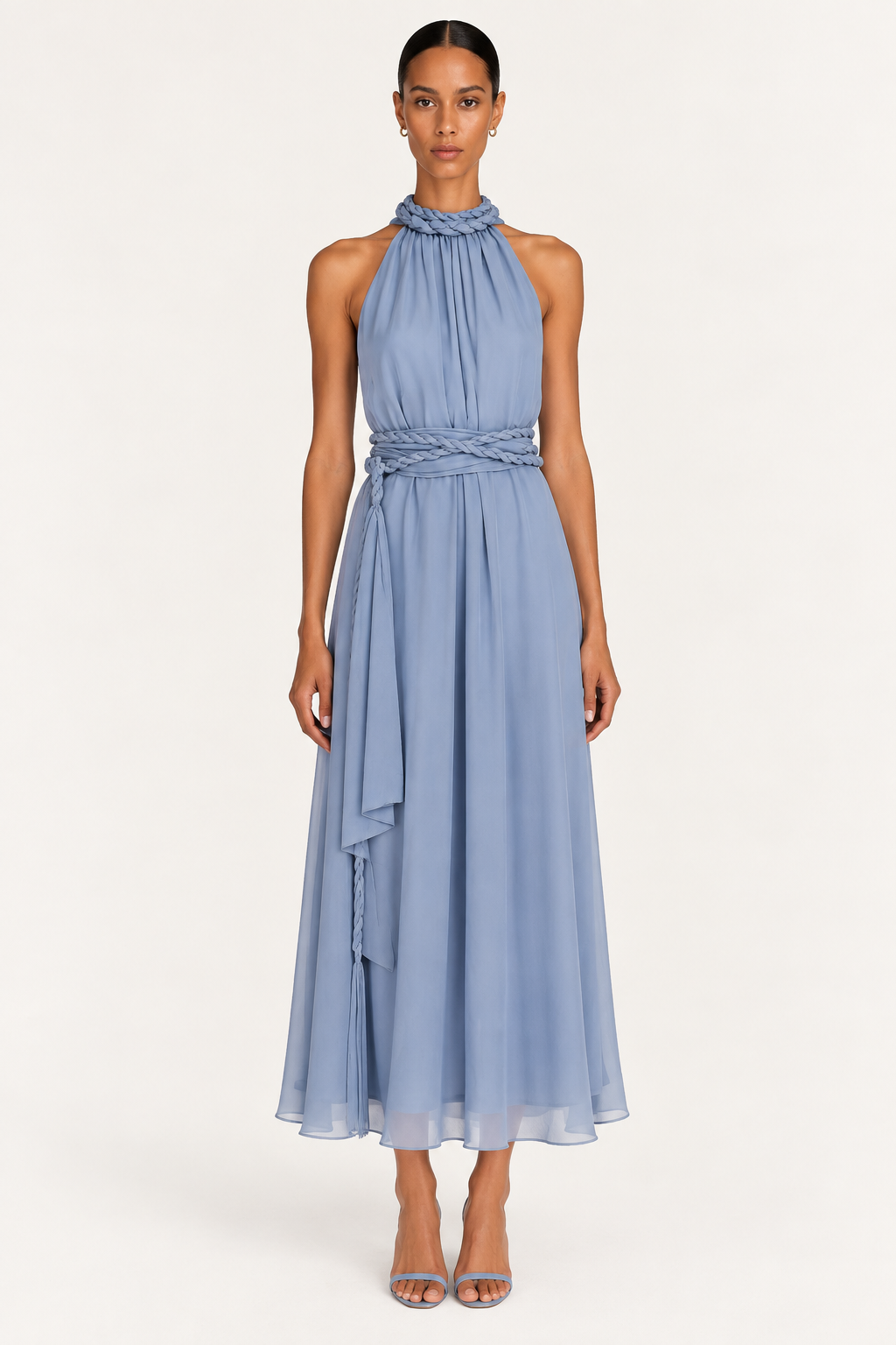 Dany Chiffon Midi Dress