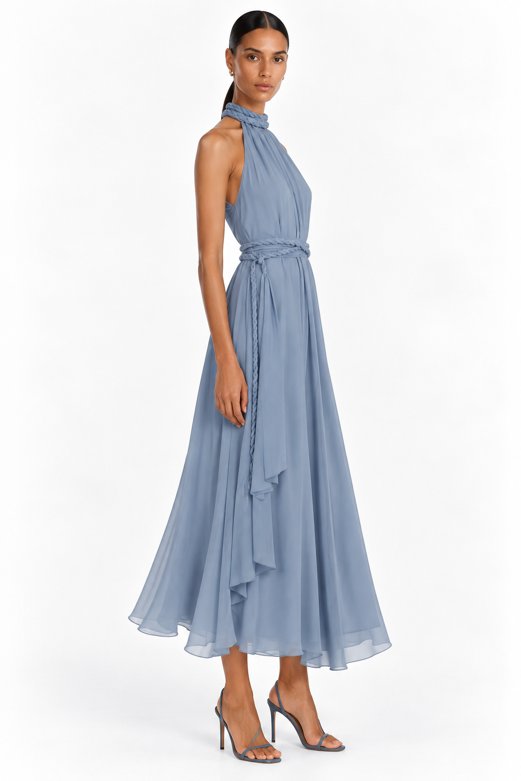 Dany Chiffon Midi Dress