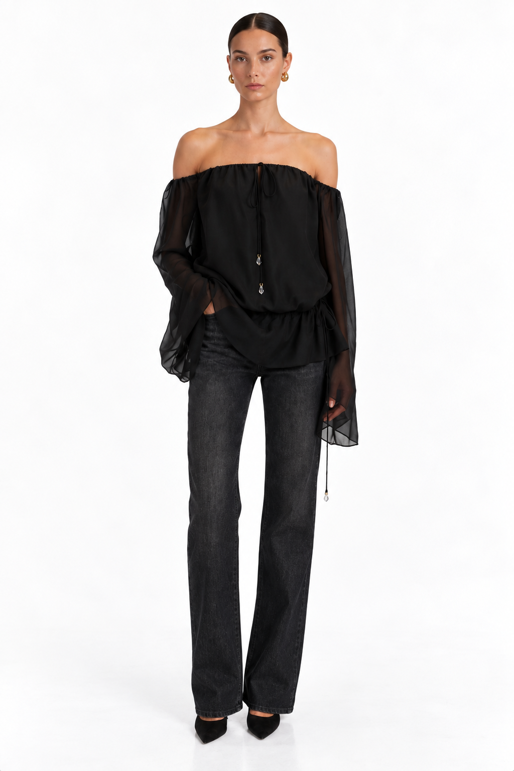 Elina Chiffon Top