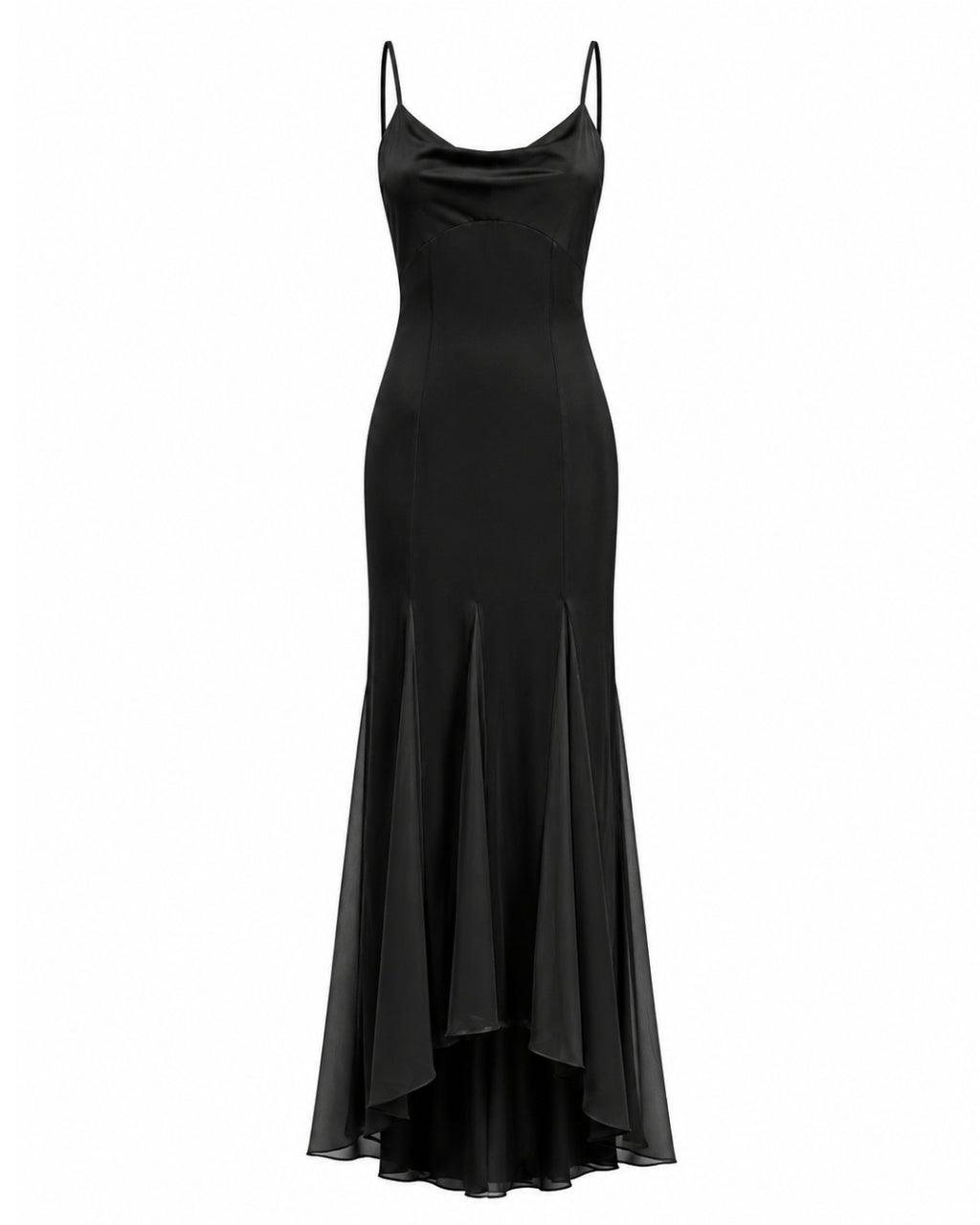 Kaida Charmeuse Chiffon Midi