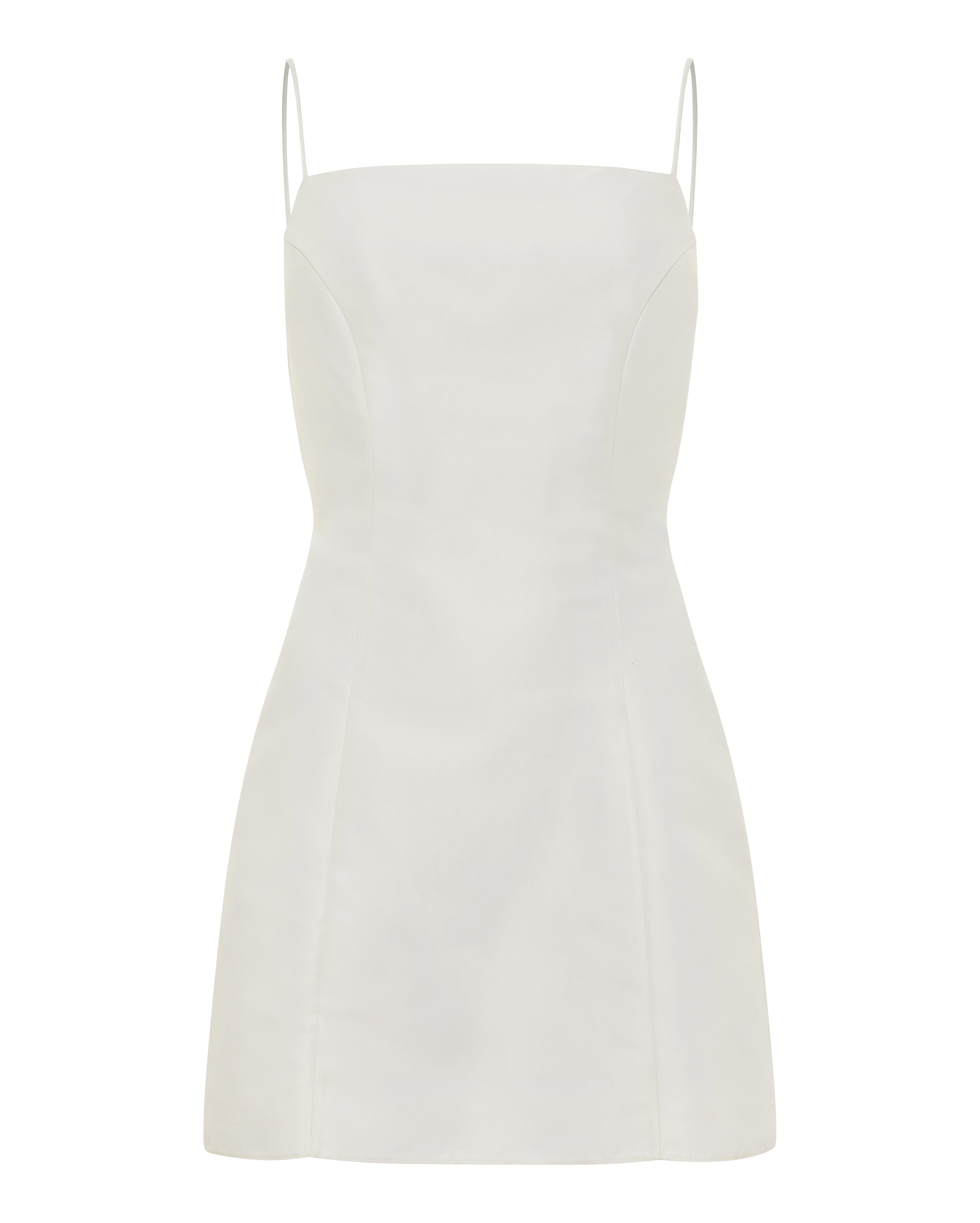 Kiara Satin Mini Dress – Azeeza