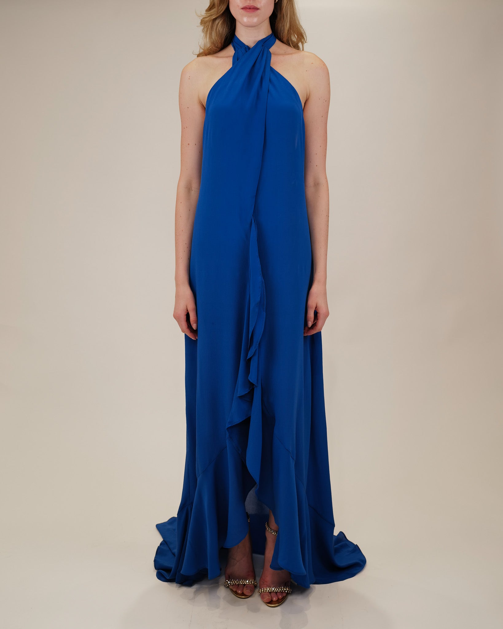 Azeeza Bari Cdc Gown - Sapphire Azeeza Bari Cdc Gown - Sapphire
