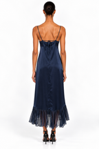 Layla Satin/Chiffon Gown