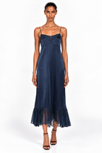 Layla Satin/Chiffon Gown