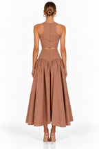 Lina Stretch Poplin Top