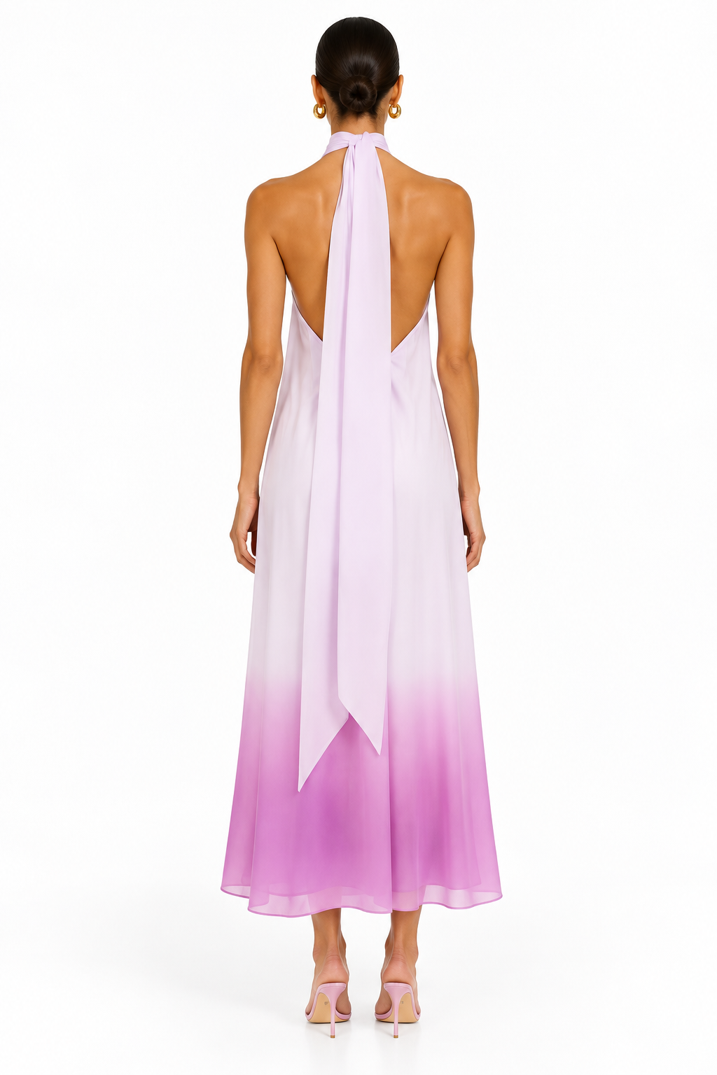 Meera Cotton Voile Midi Dress