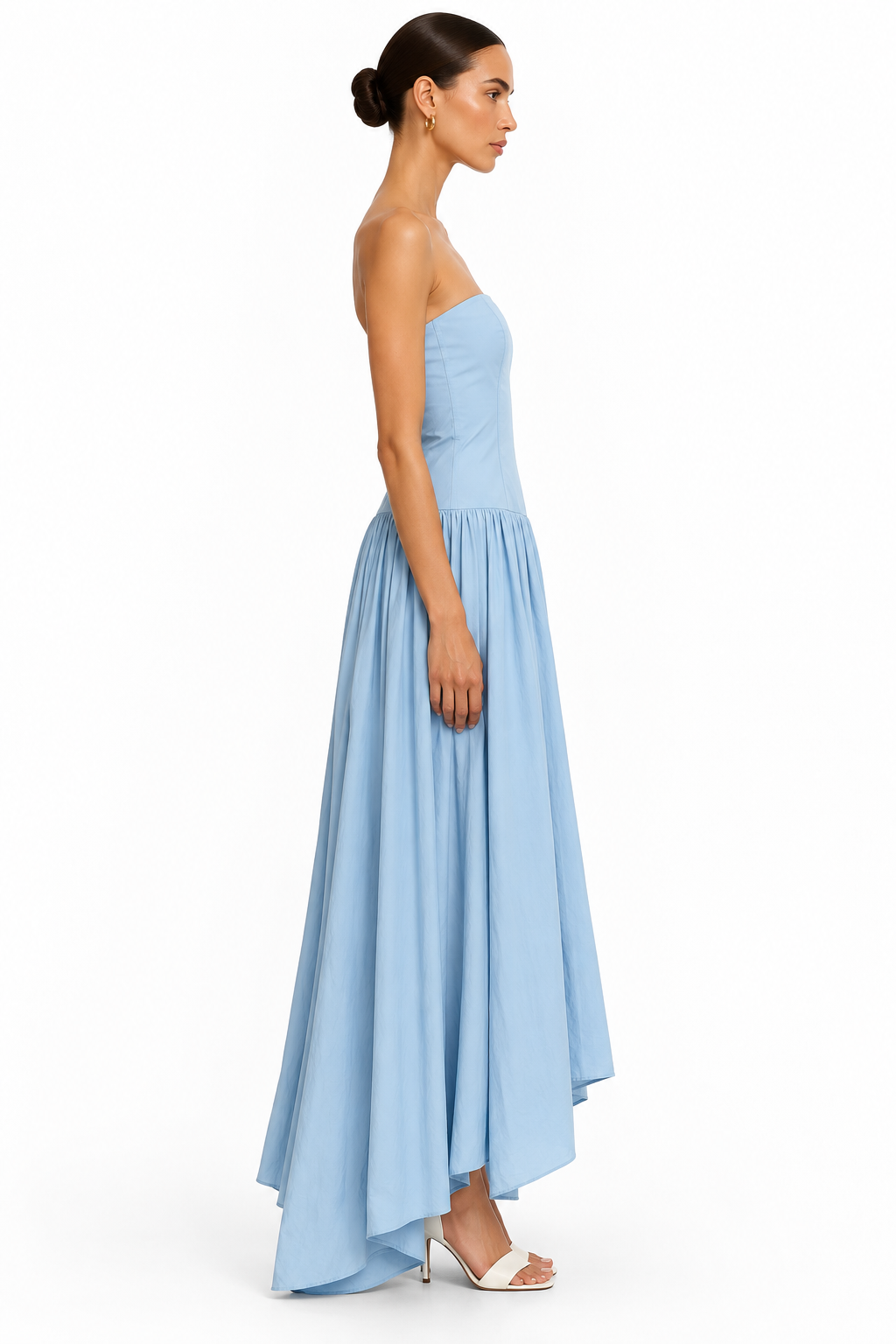 Nayara Poplin Midi Dress