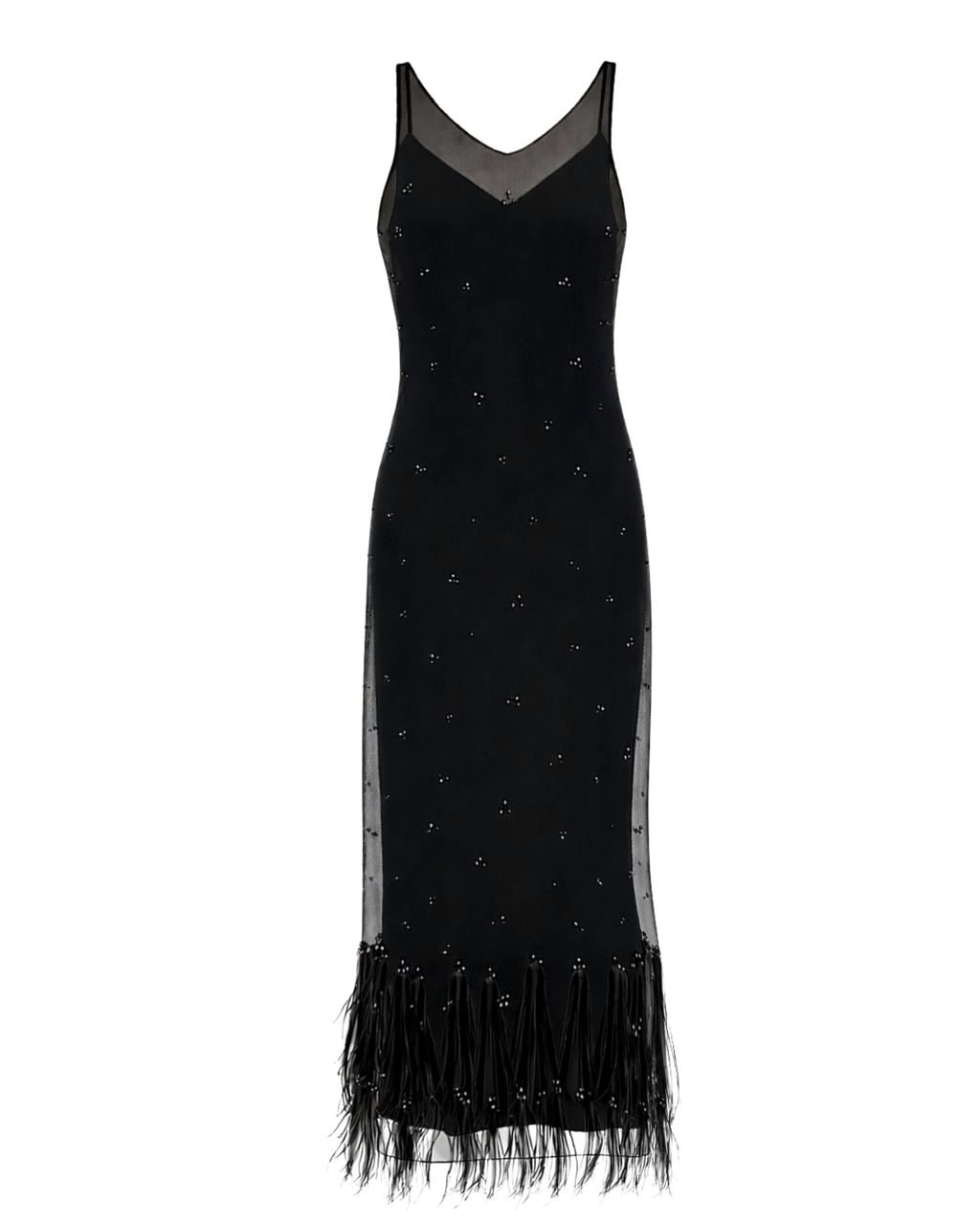 Feather Embellished