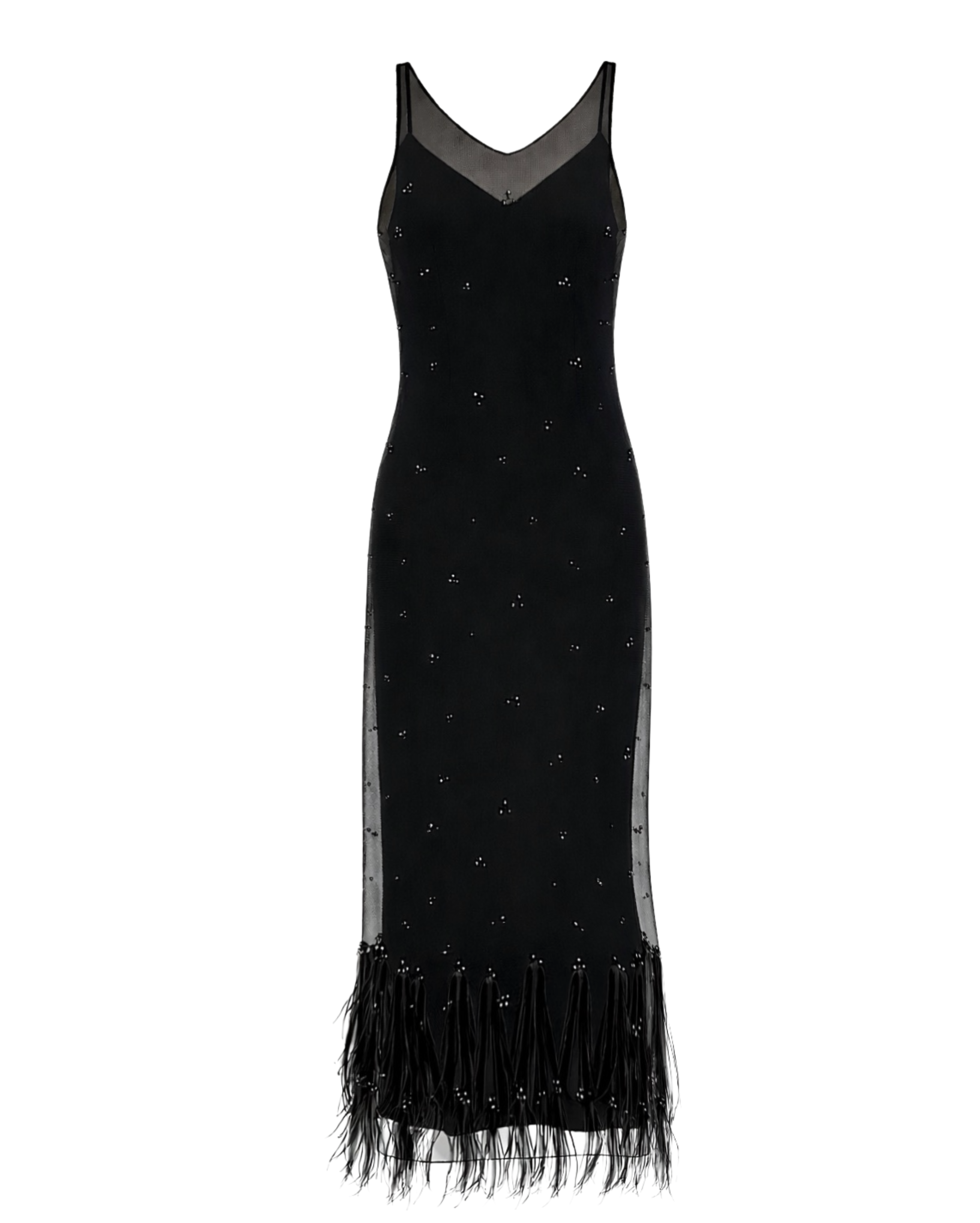 Feather Embellished