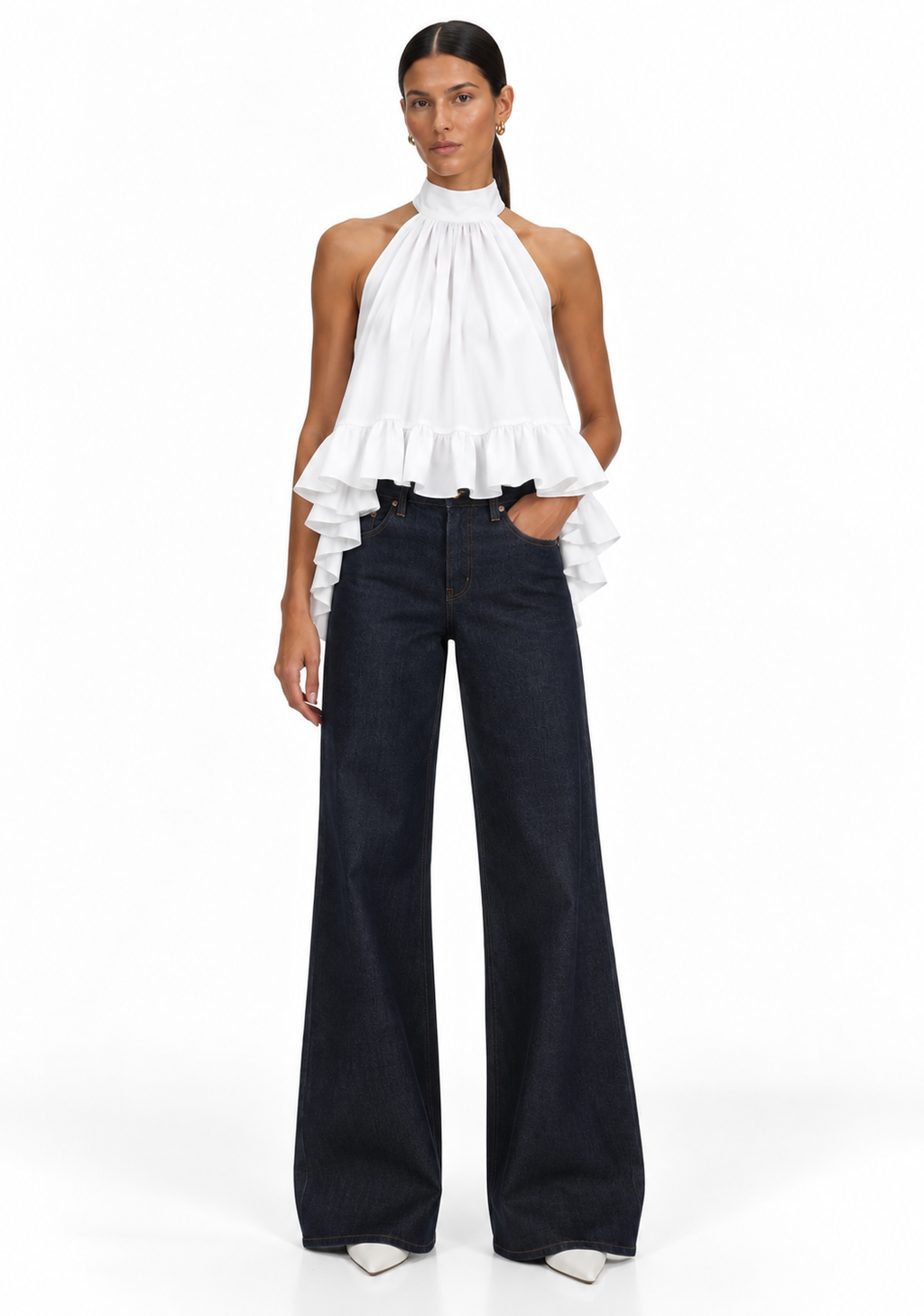 Plath Poplin Top