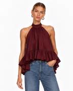 Plath Poplin Top