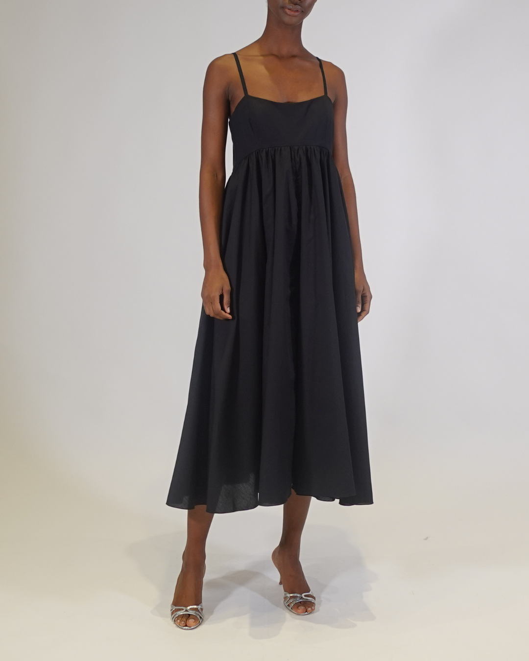 rachel midi dress Rachel Smocked Gingham Midi Dress Large