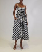 Rachel Gingham Midi Dress