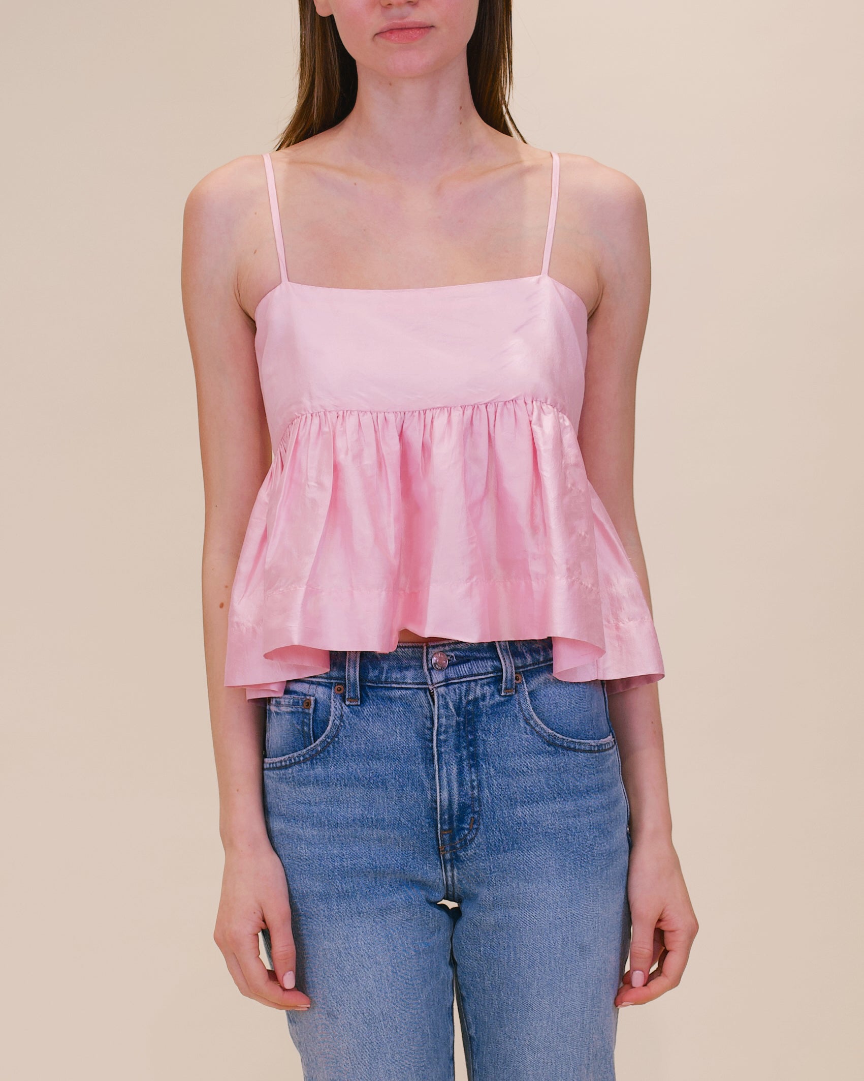 Rachel Taffeta Top