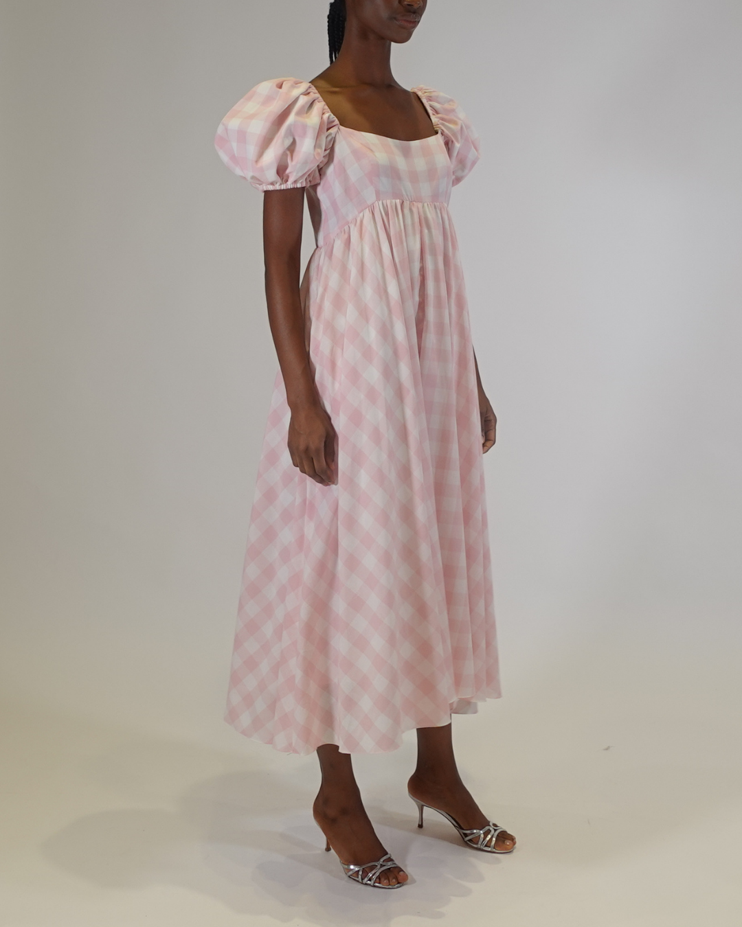 en saison organza gingham midi dress Feeling Your Best Blue Gingham Apple Print Midi Dress, Medium - The Mint Julep Boutique