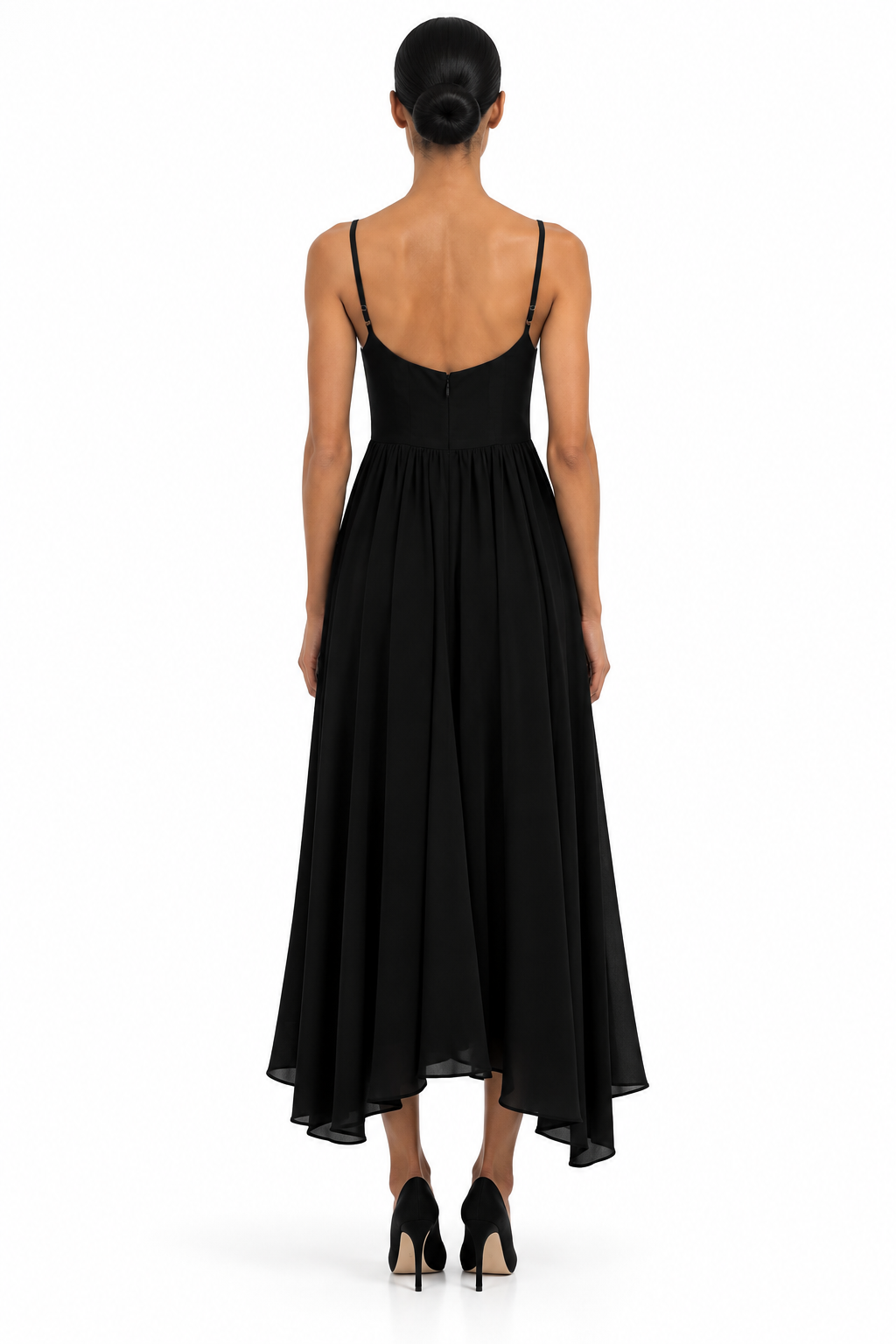 Rachel Cotton Voile Midi Dress