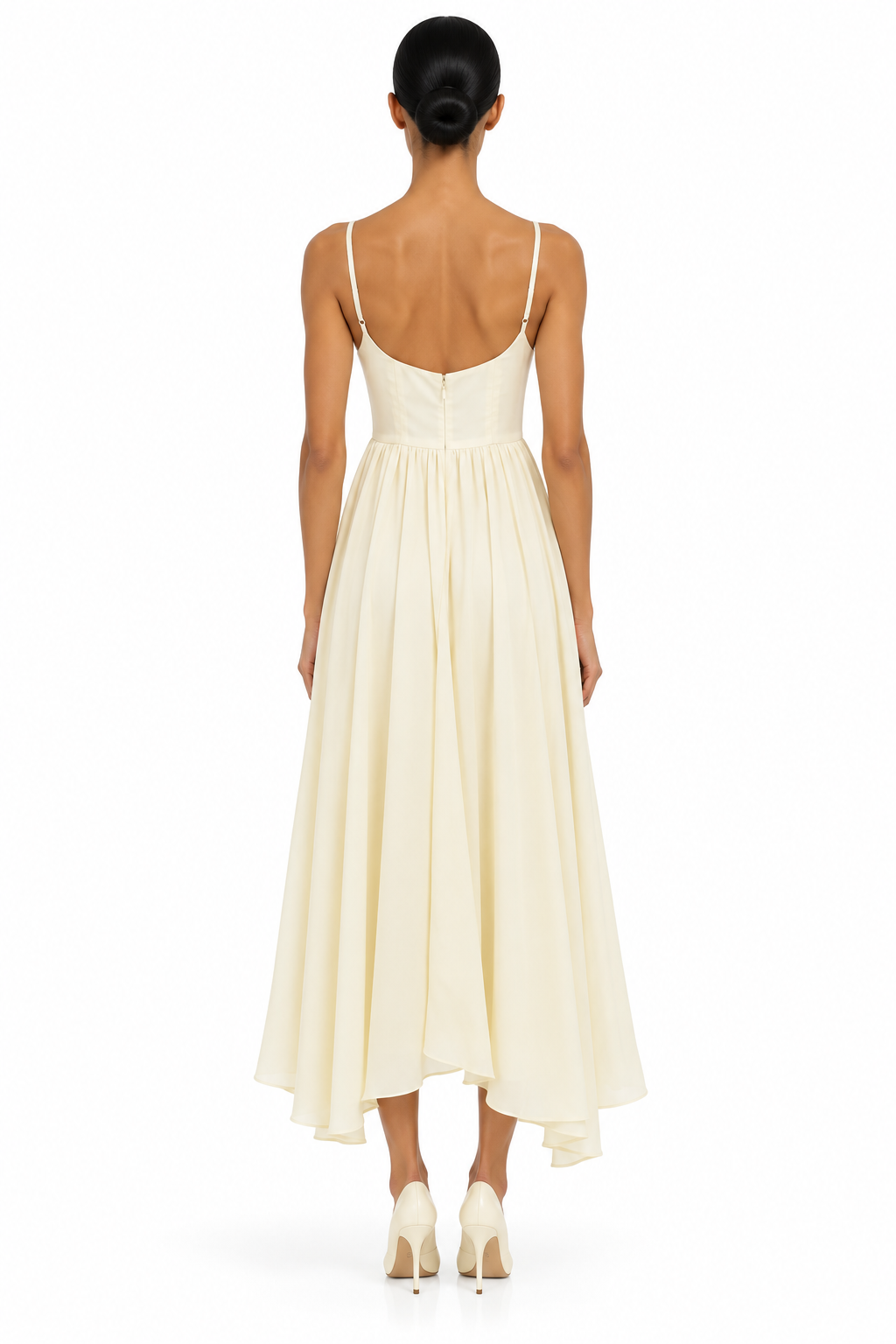 Rachel Cotton Voile Midi Dress