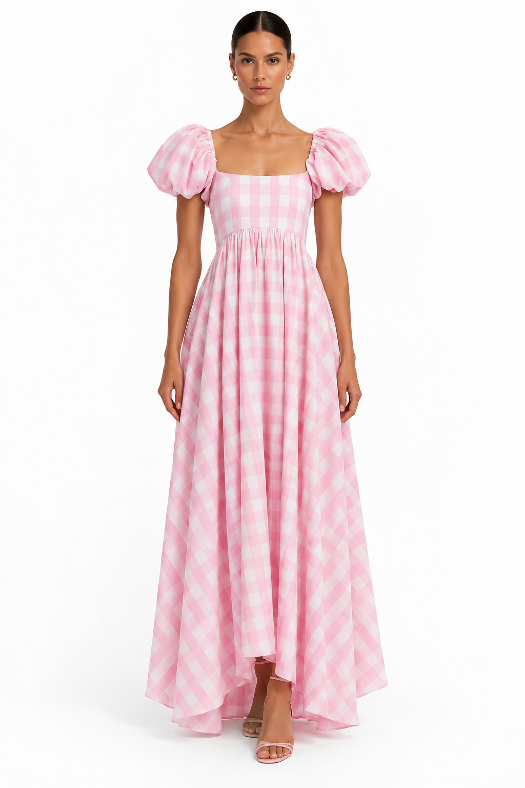 Rory Gingham Midi Dress