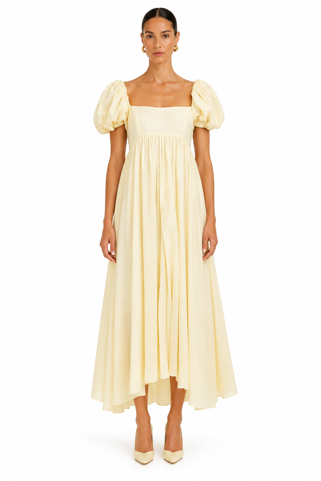 Rory Cotton Voile Midi Dress
