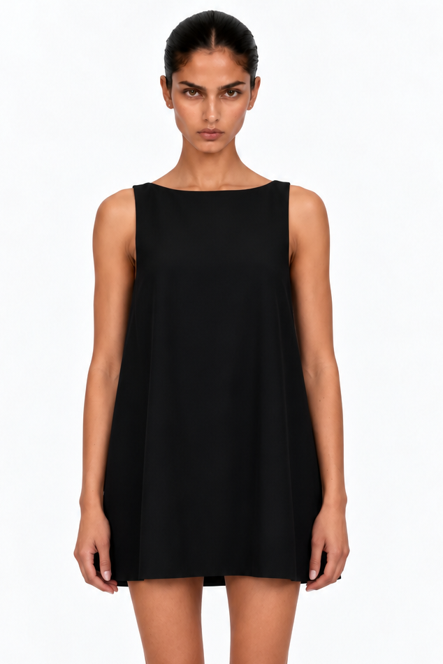 Samiya Poplin Mini Dress