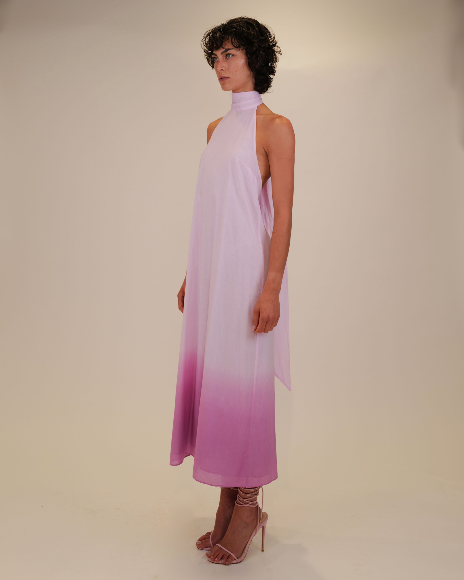 Meera Cotton Voile Midi Dress