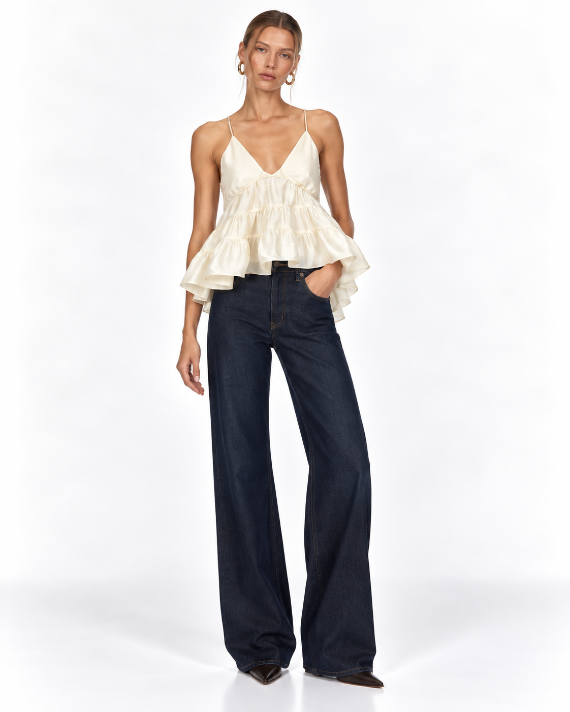 Viola Taffeta Top