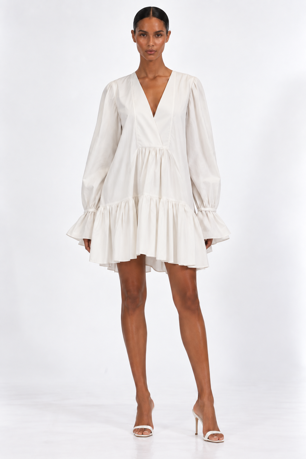 Thistle Poplin Mini Dress
