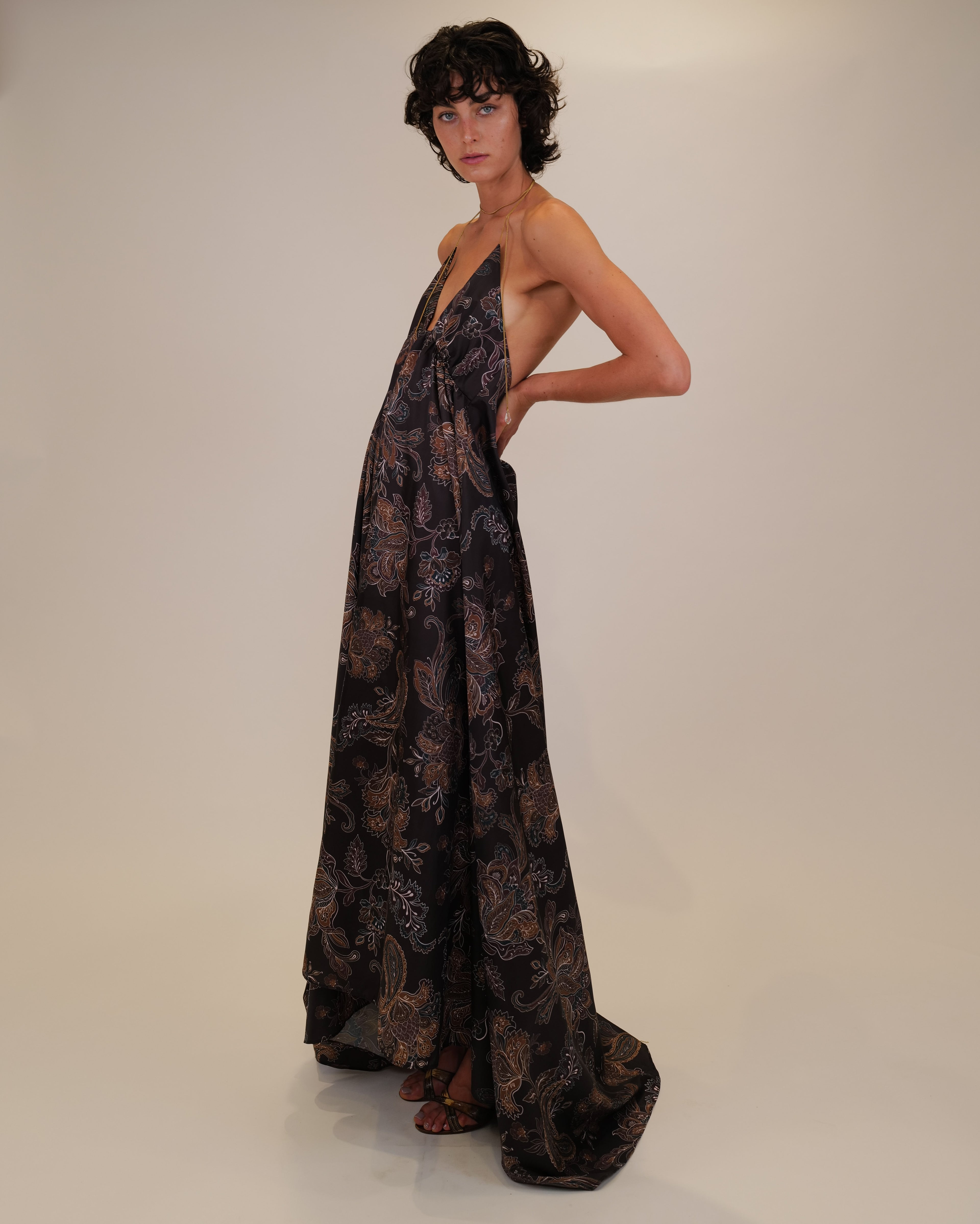 Chocolate Paisley
