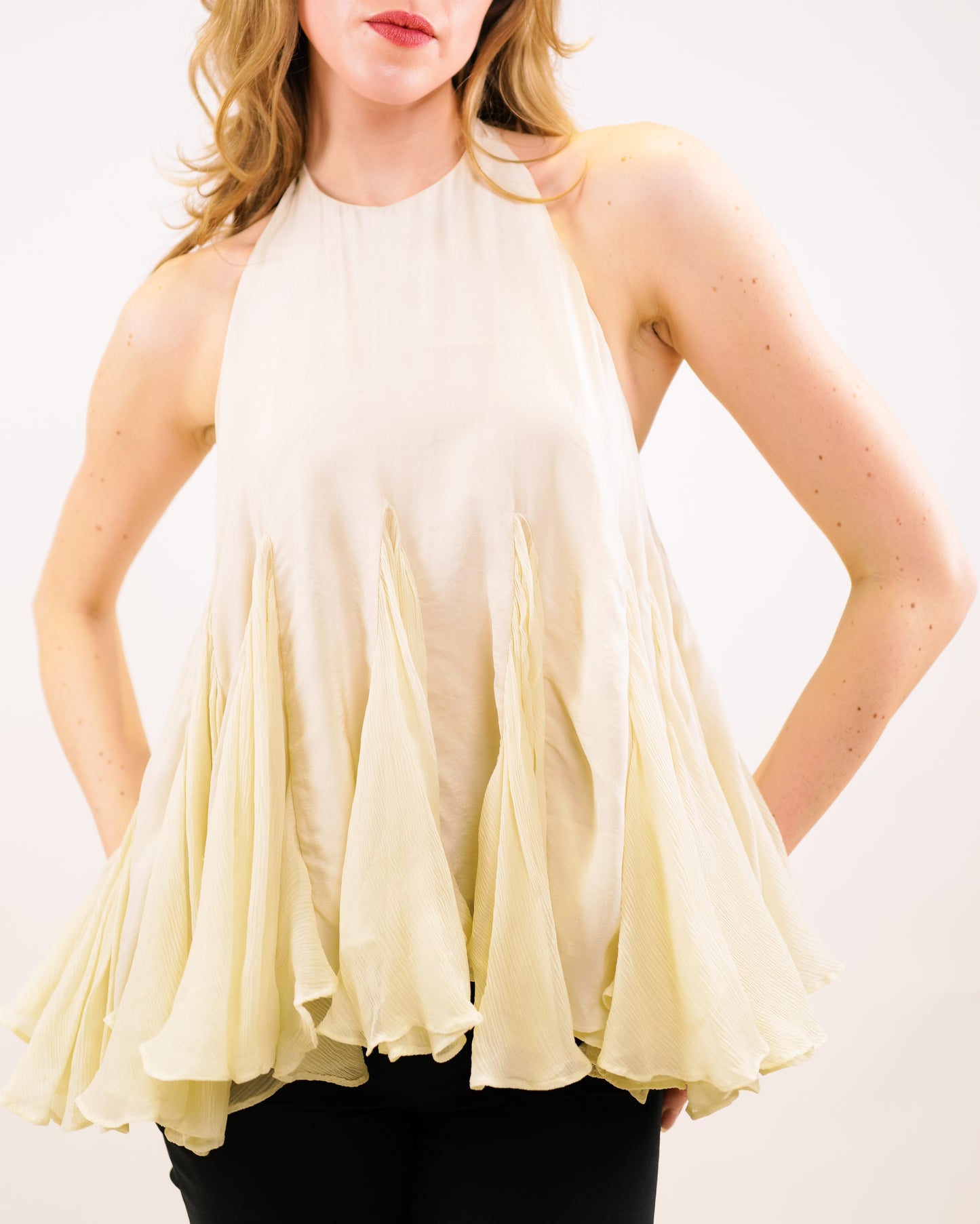 Sabine CDC Chiffon Top