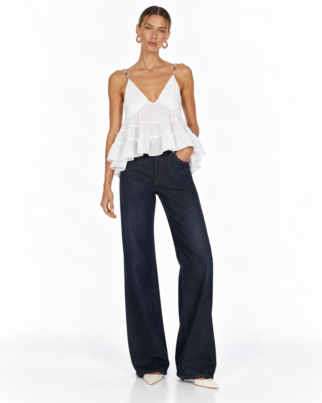 Viola Cotton Voile Top