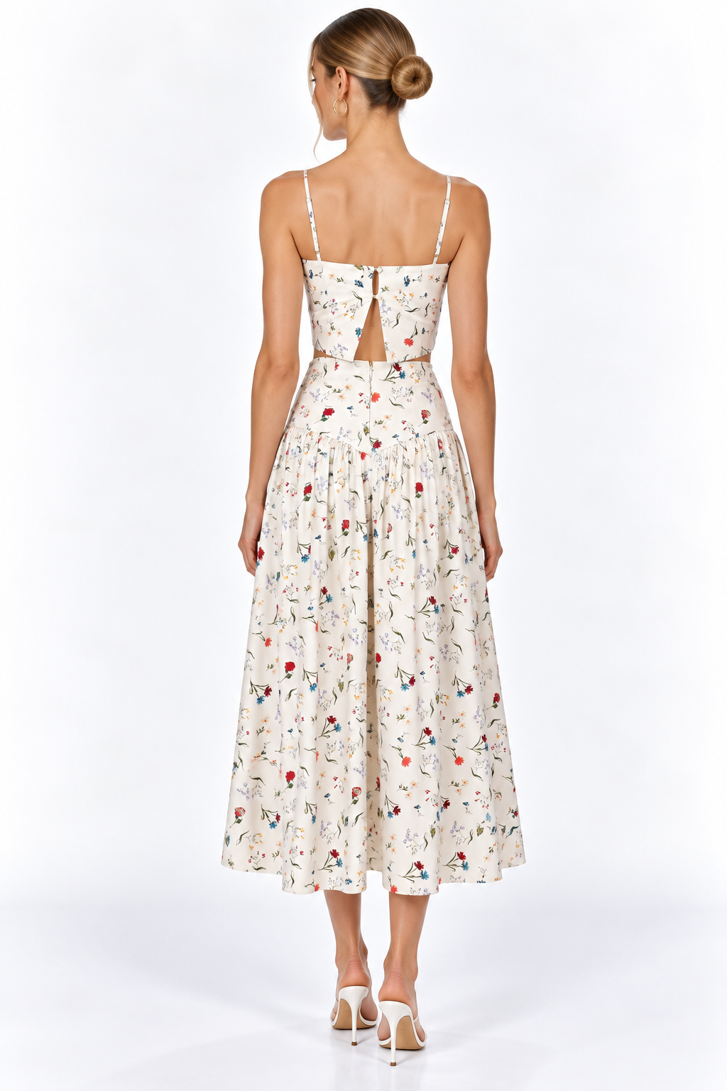 Walton Printed Poplin Top