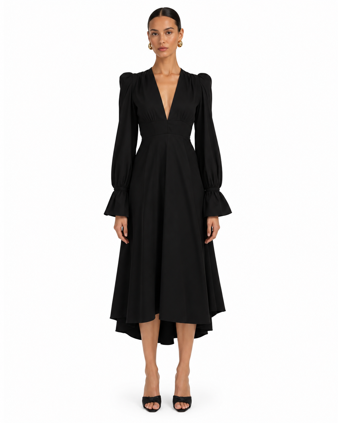Willow Poplin Midi Dress
