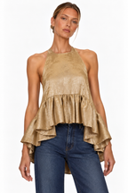 Winston Lamé Top