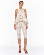 Winston Printed Poplin Top